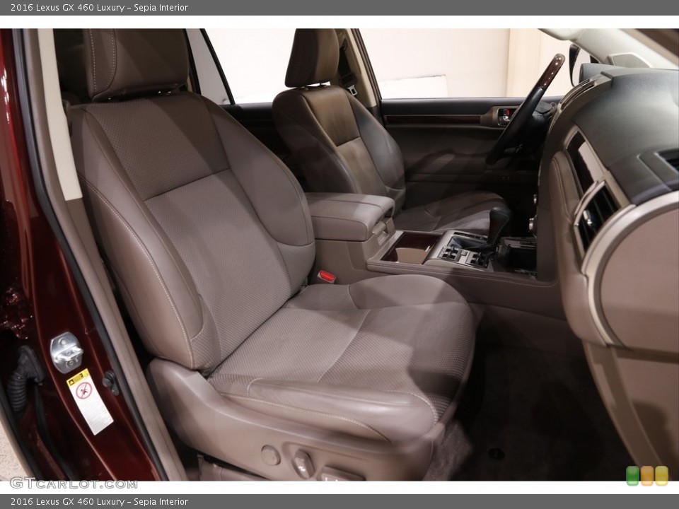 Sepia 2016 Lexus GX Interiors