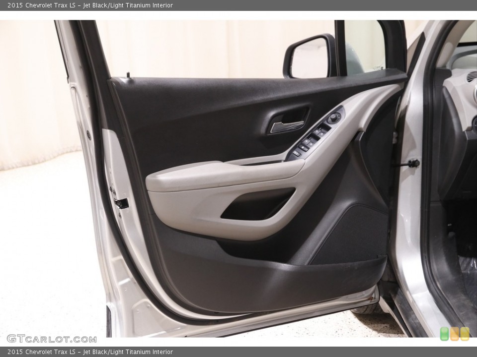 Jet Black/Light Titanium Interior Door Panel for the 2015 Chevrolet Trax LS #142268911