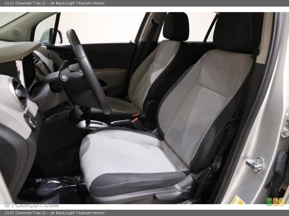 Jet Black/Light Titanium Interior Front Seat for the 2015 Chevrolet Trax LS #142268932