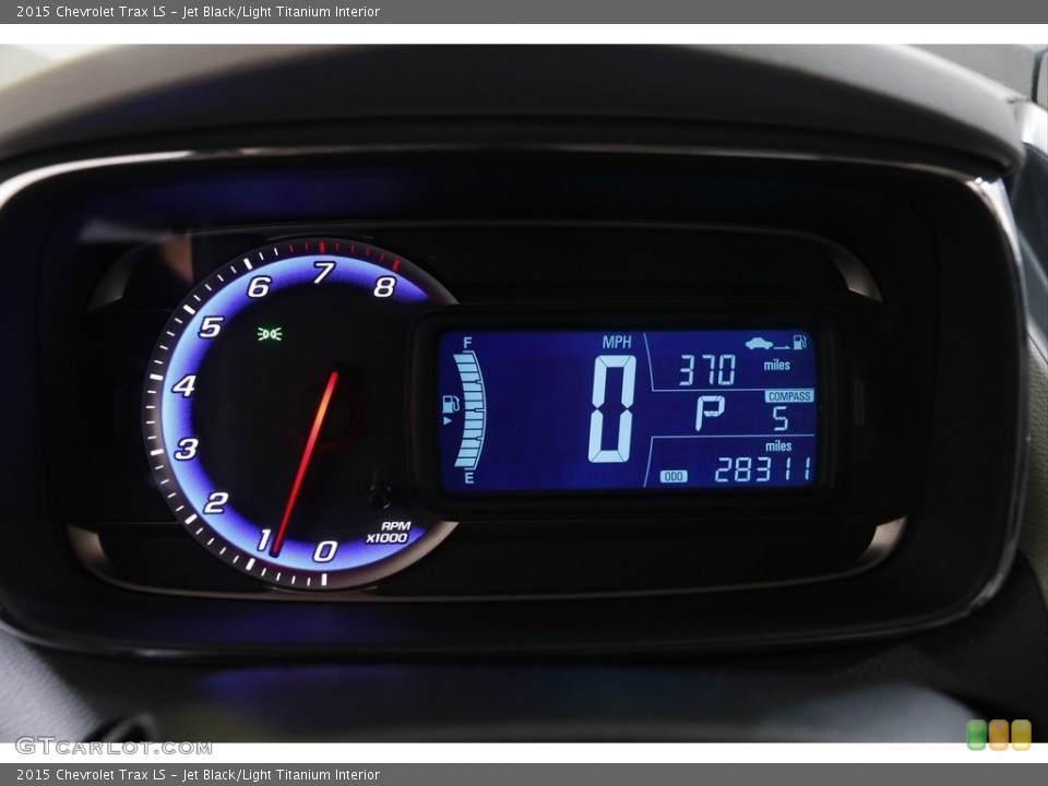 Jet Black/Light Titanium Interior Gauges for the 2015 Chevrolet Trax LS #142268974