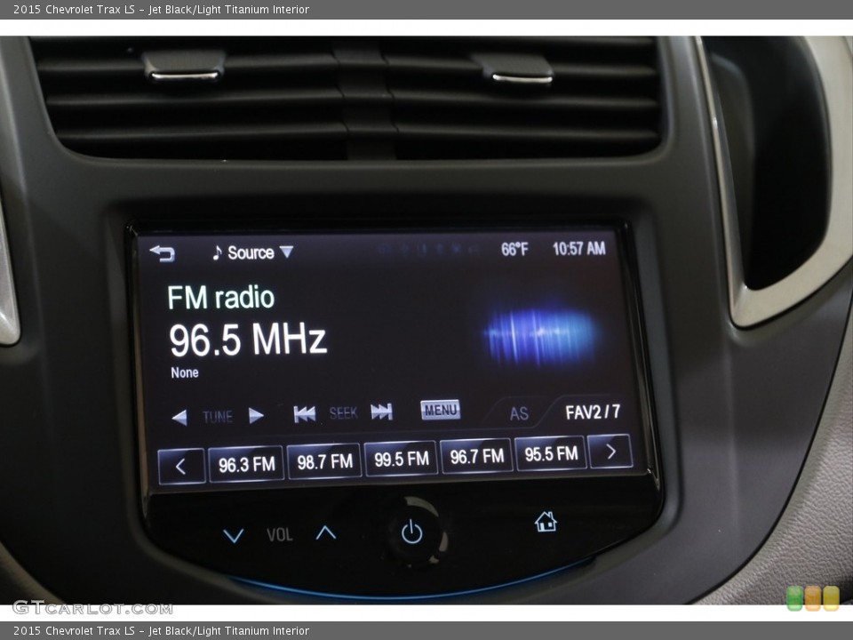 Jet Black/Light Titanium Interior Audio System for the 2015 Chevrolet Trax LS #142269021