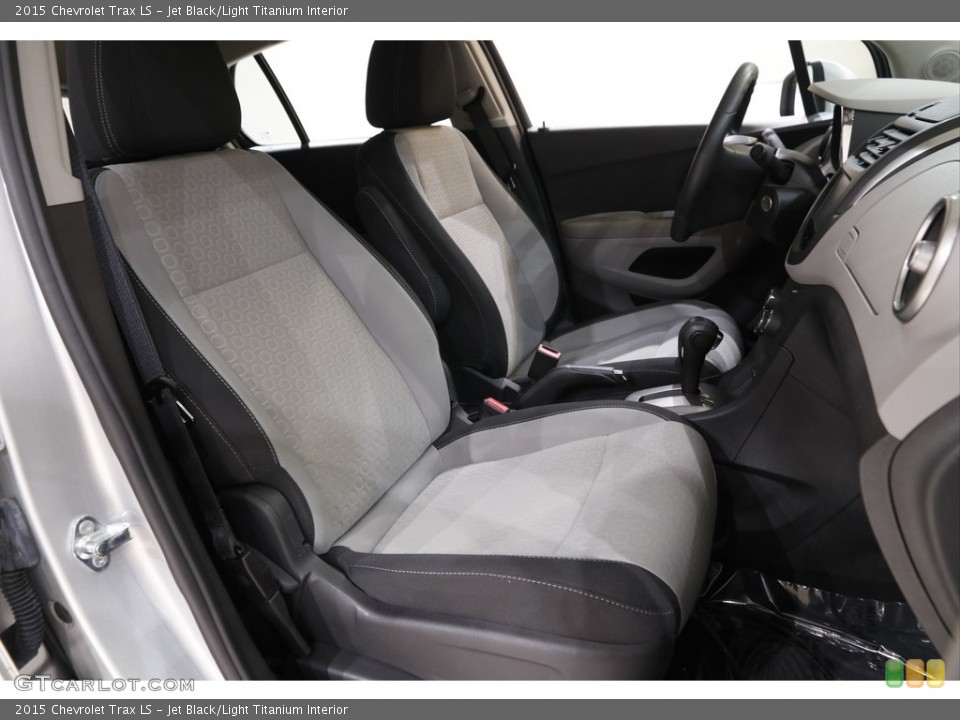 Jet Black/Light Titanium Interior Front Seat for the 2015 Chevrolet Trax LS #142269079
