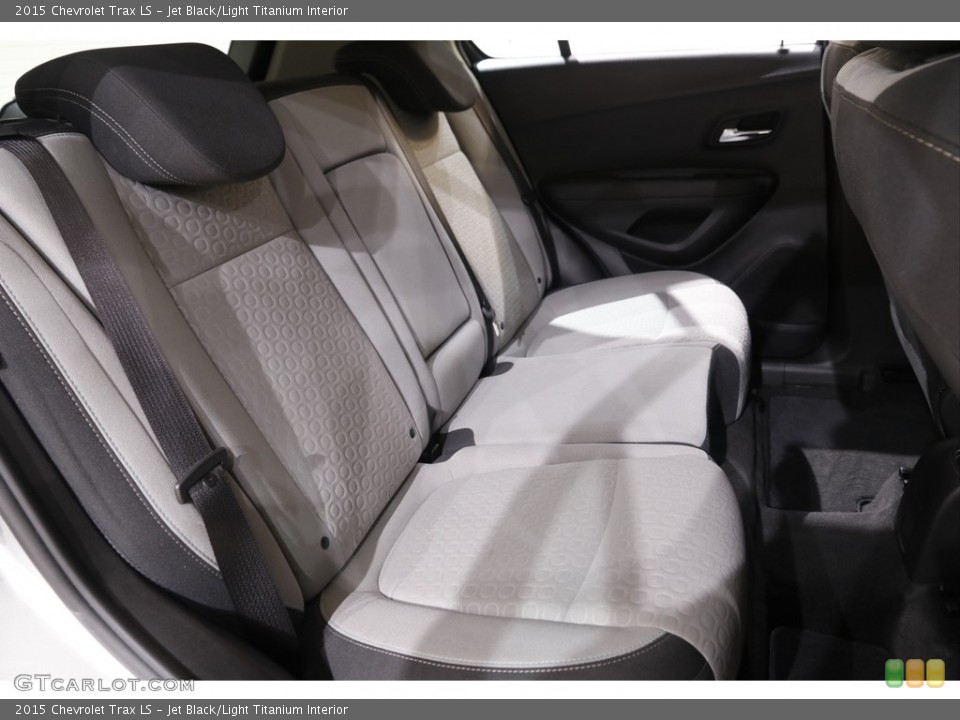 Jet Black/Light Titanium Interior Rear Seat for the 2015 Chevrolet Trax LS #142269103