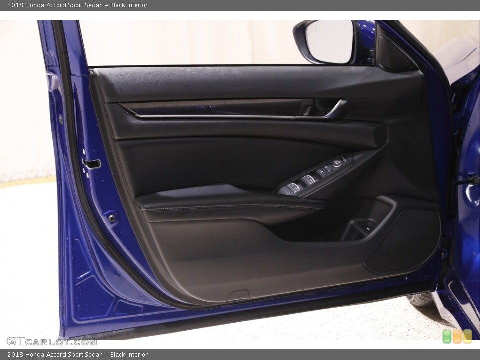 Black Interior Door Panel for the 2018 Honda Accord Sport Sedan #142269268