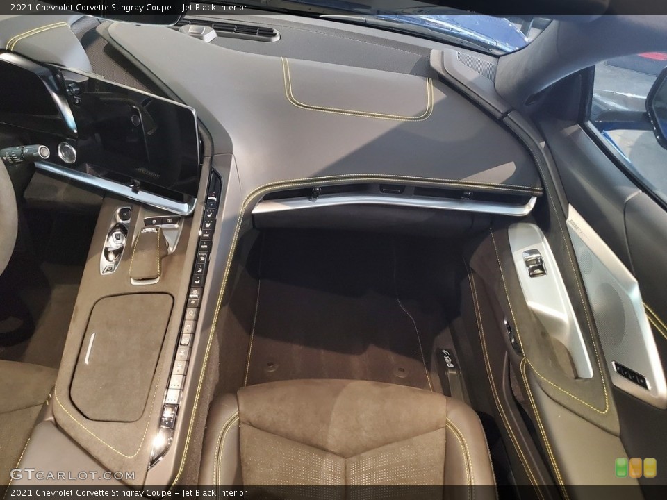 Jet Black Interior Dashboard for the 2021 Chevrolet Corvette Stingray Coupe #142274392