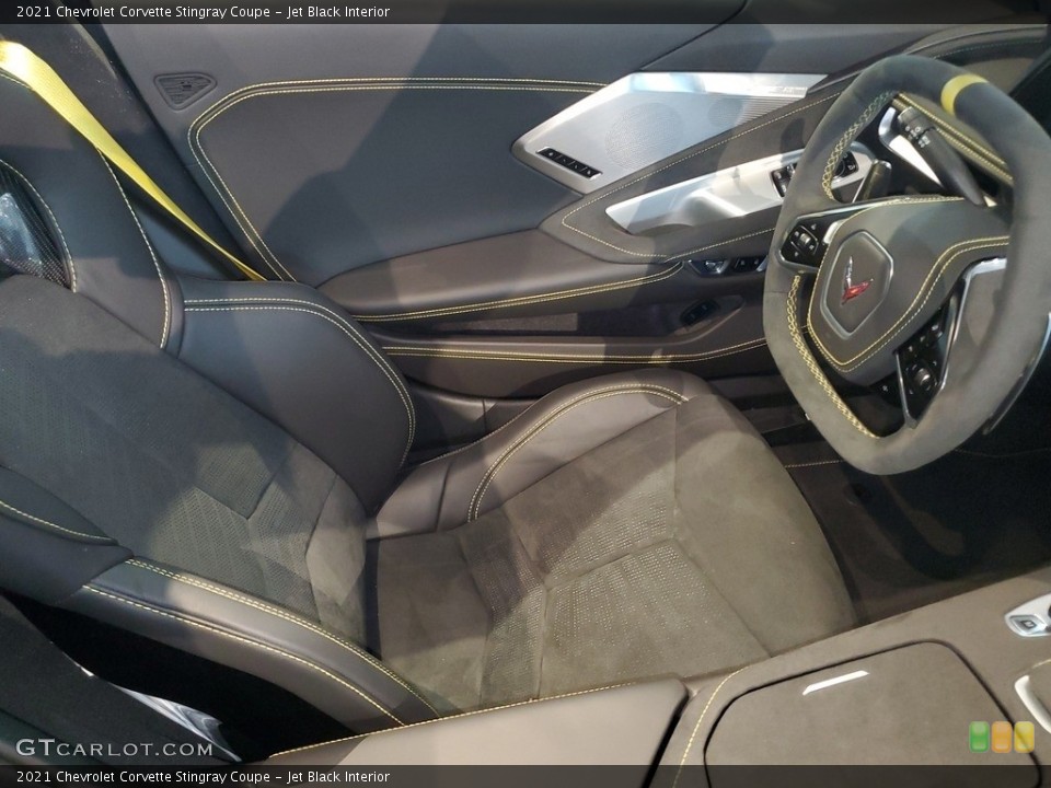 Jet Black 2021 Chevrolet Corvette Interiors