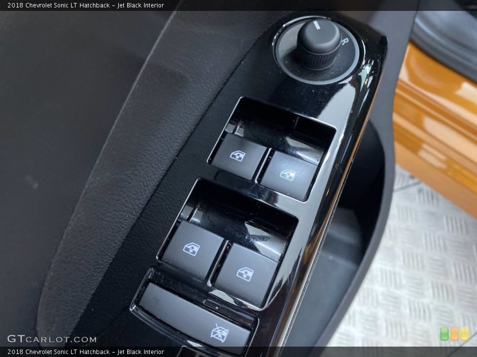 Jet Black Interior Controls for the 2018 Chevrolet Sonic LT Hatchback #142275121