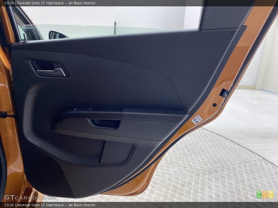 Jet Black Interior Door Panel for the 2018 Chevrolet Sonic LT Hatchback #142275405