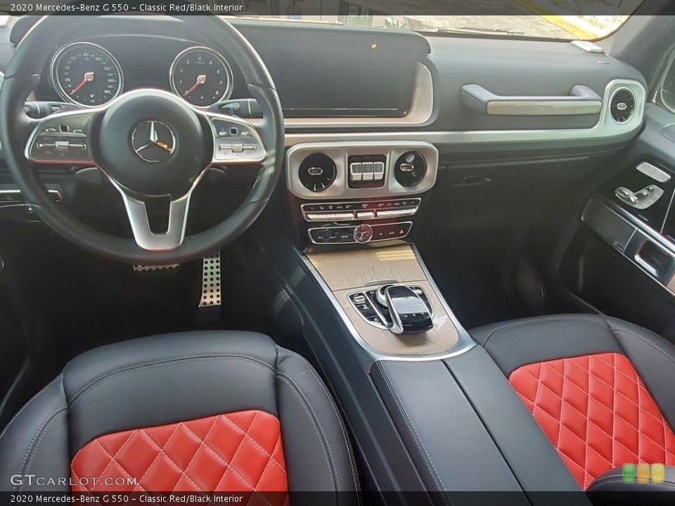 Classic Red/Black Interior Dashboard for the 2020 Mercedes-Benz G 550 #142278914