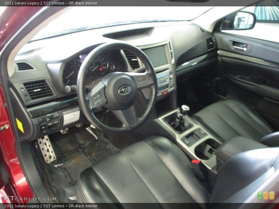 Off-Black Interior Photo for the 2011 Subaru Legacy 2.5GT Limited #142278951