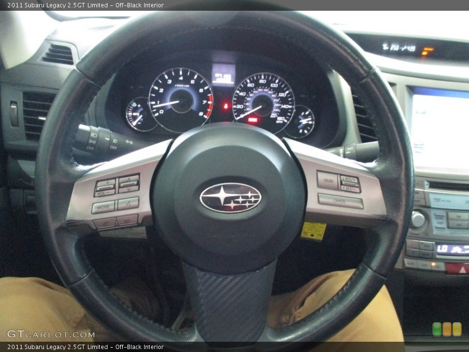 Off-Black Interior Steering Wheel for the 2011 Subaru Legacy 2.5GT Limited #142278972