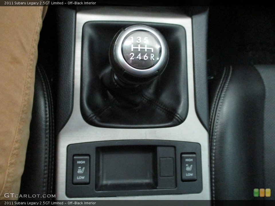 Off-Black Interior Transmission for the 2011 Subaru Legacy 2.5GT Limited #142278984