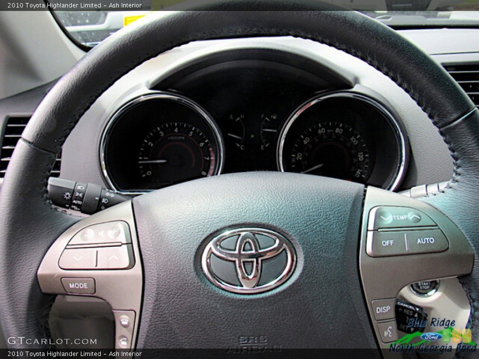 Ash Interior Steering Wheel for the 2010 Toyota Highlander Limited #142281073