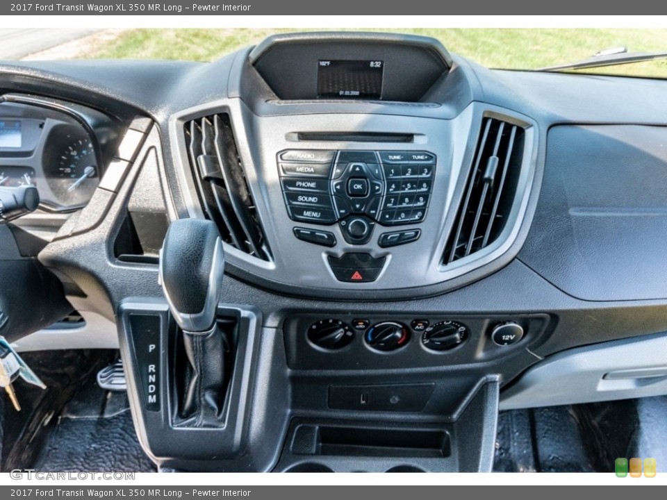 Pewter Interior Controls for the 2017 Ford Transit Wagon XL 350 MR Long #142283329