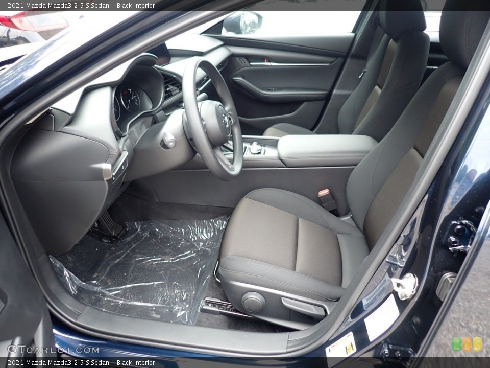 Black Interior Photo for the 2021 Mazda Mazda3 2.5 S Sedan #142283677