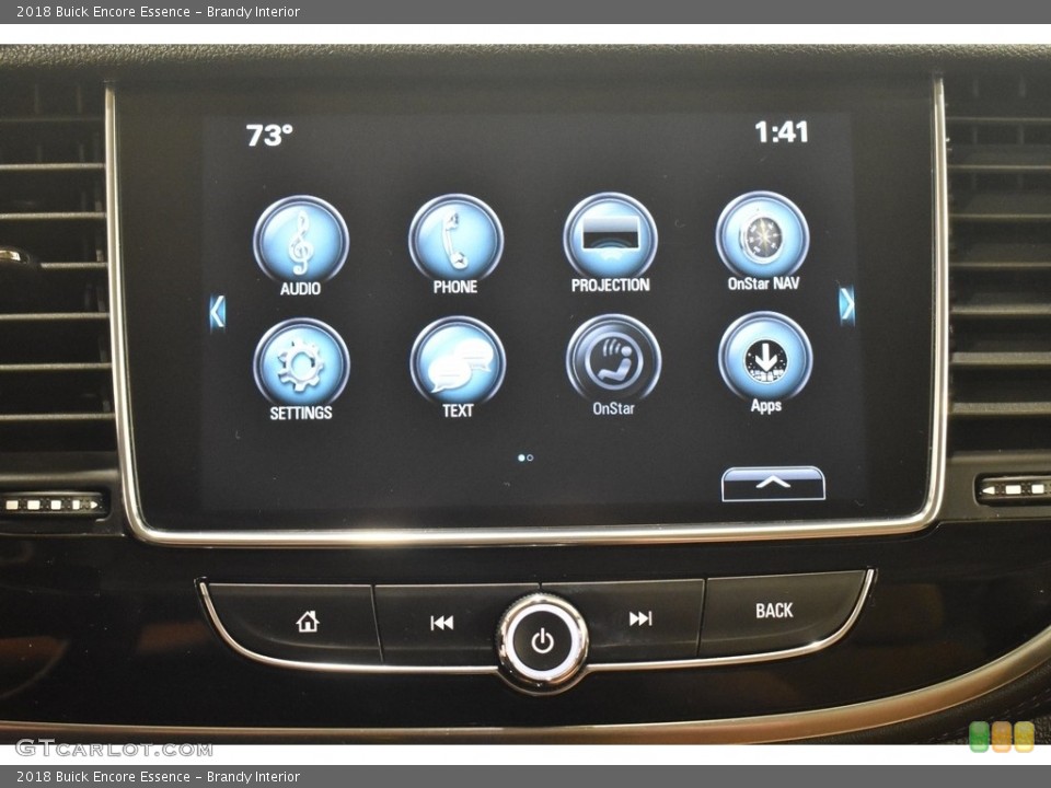 Brandy Interior Controls for the 2018 Buick Encore Essence #142284337