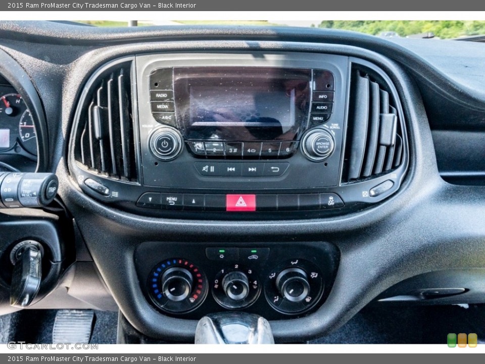 Black Interior Controls for the 2015 Ram ProMaster City Tradesman Cargo Van #142284529