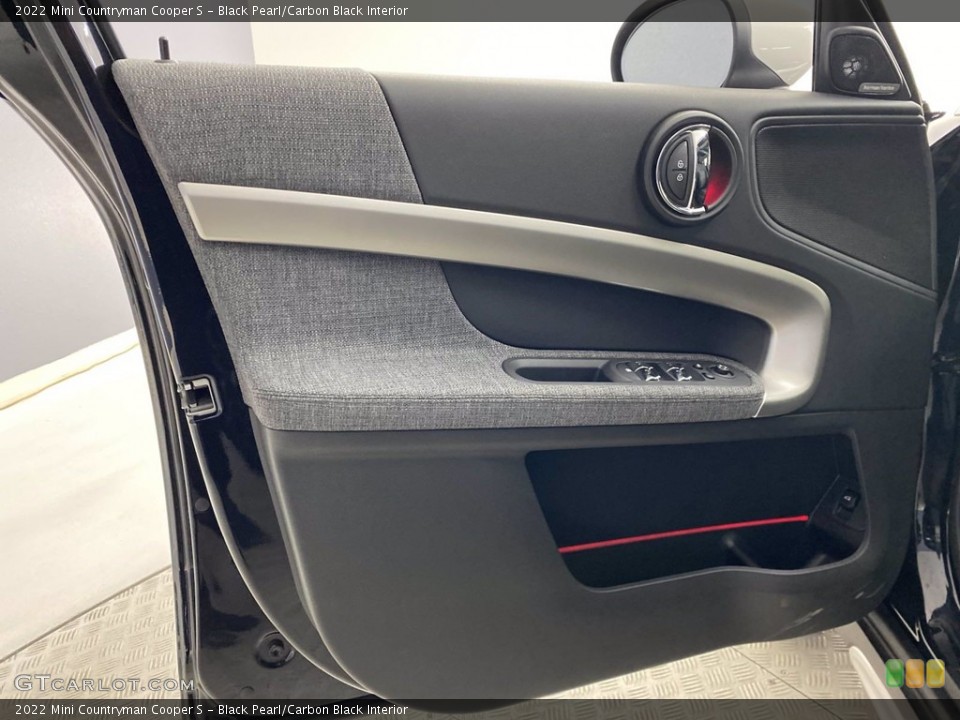 Black Pearl/Carbon Black Interior Door Panel for the 2022 Mini Countryman Cooper S #142286460