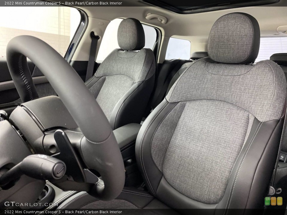 Black Pearl/Carbon Black Interior Photo for the 2022 Mini Countryman Cooper S #142286512