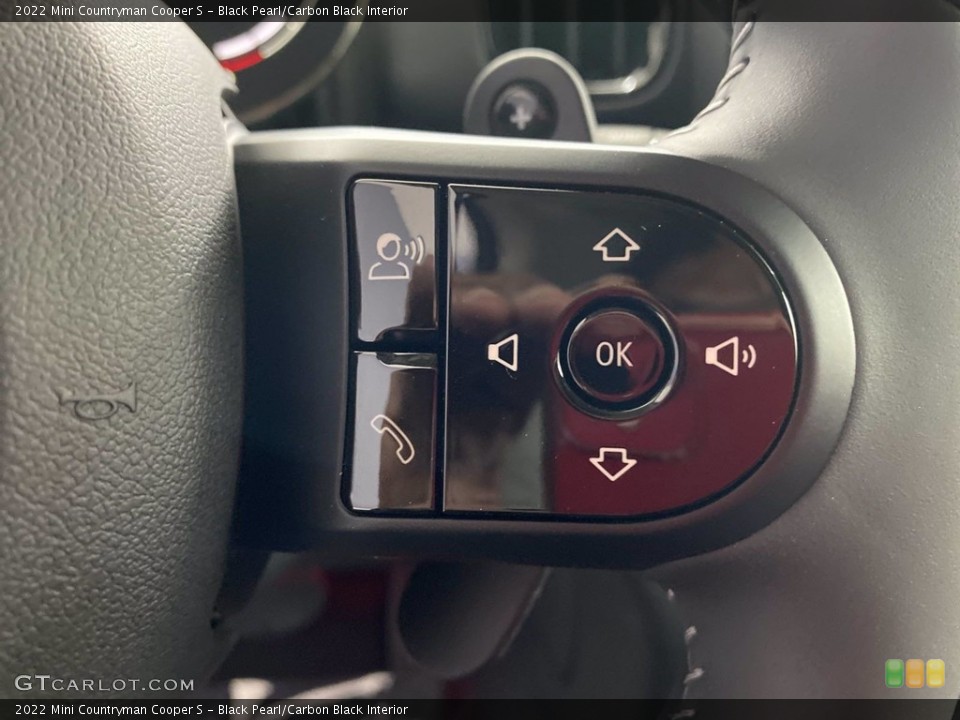 Black Pearl/Carbon Black Interior Steering Wheel for the 2022 Mini Countryman Cooper S #142286577