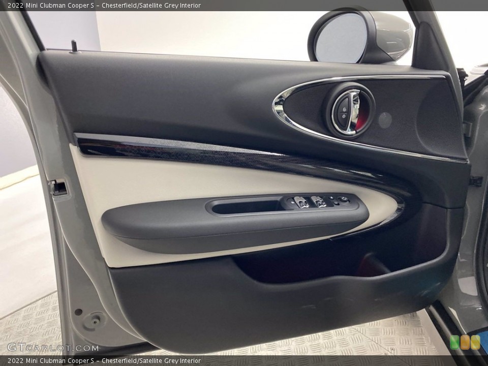 Chesterfield/Satellite Grey Interior Door Panel for the 2022 Mini Clubman Cooper S #142286938