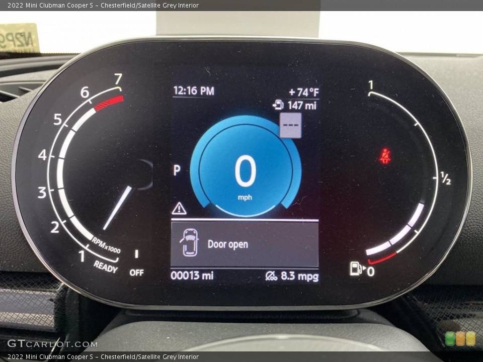 Chesterfield/Satellite Grey Interior Gauges for the 2022 Mini Clubman Cooper S #142287055