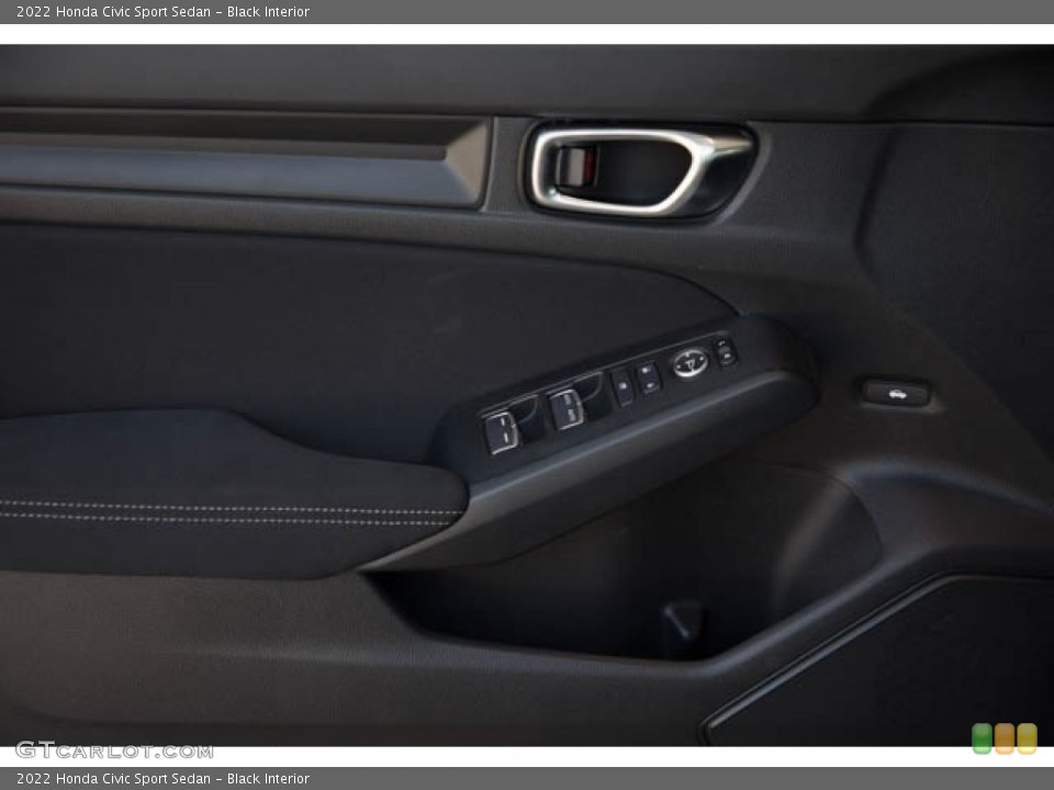 Black Interior Door Panel for the 2022 Honda Civic Sport Sedan #142288964
