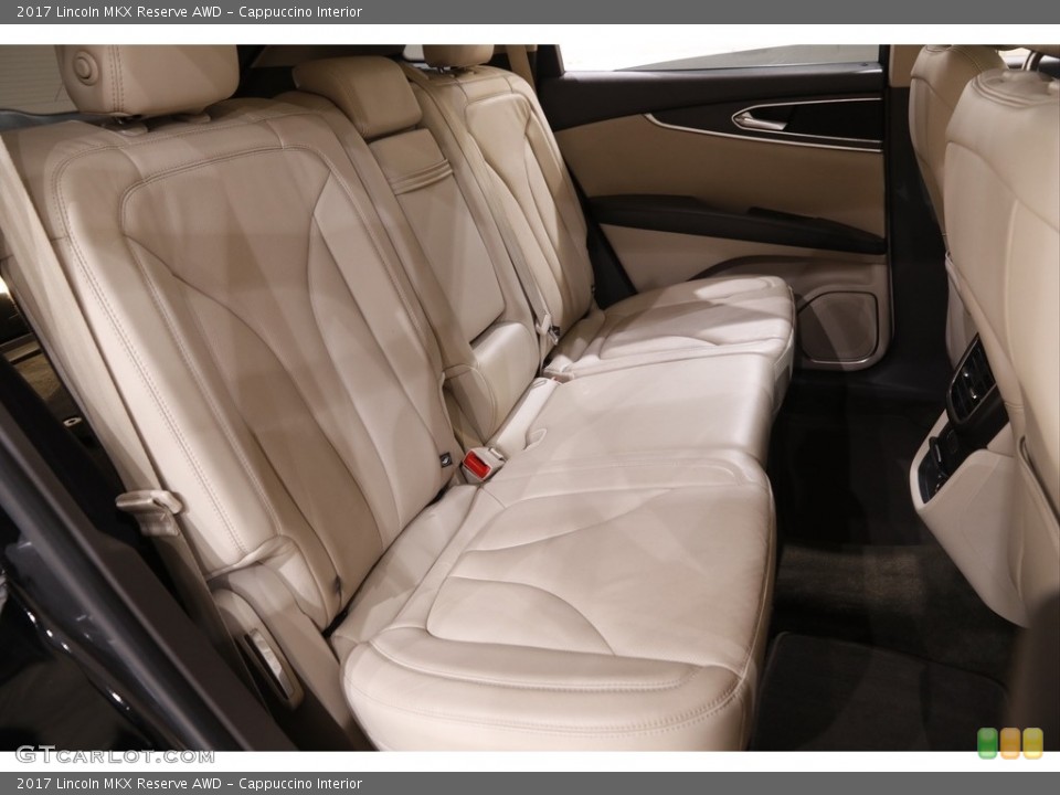 Cappuccino Interior Rear Seat for the 2017 Lincoln MKX Reserve AWD #142289347