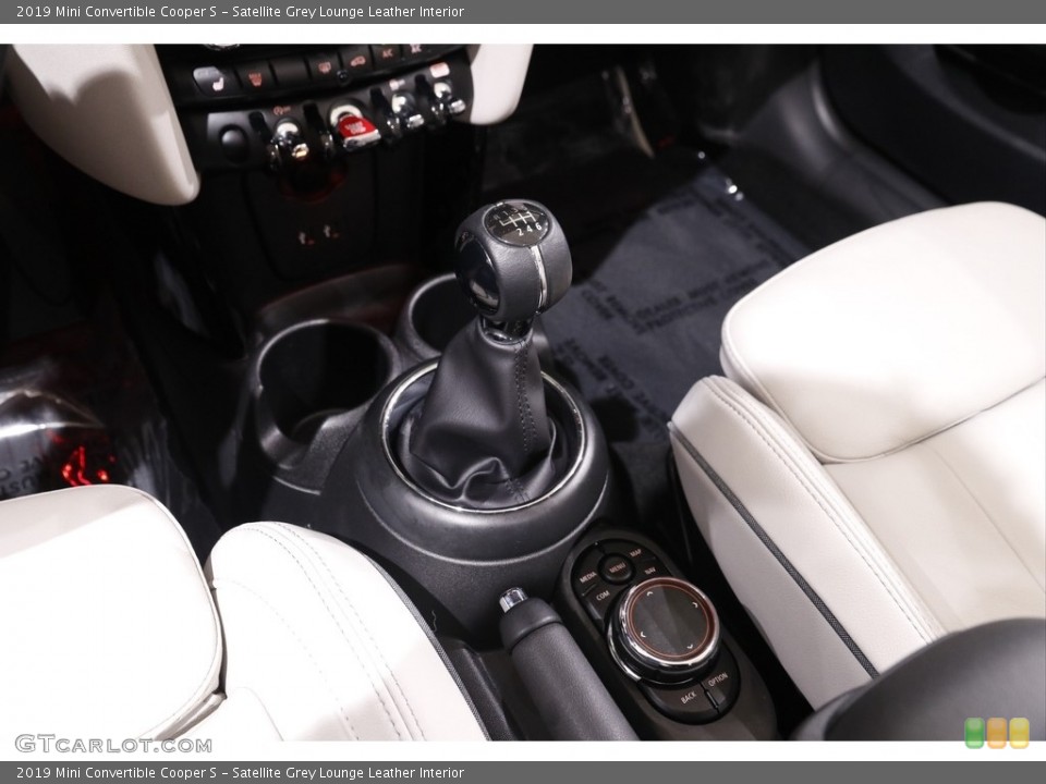 Satellite Grey Lounge Leather Interior Transmission for the 2019 Mini Convertible Cooper S #142289653