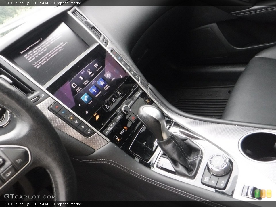 Graphite Interior Transmission for the 2016 Infiniti Q50 3.0t AWD #142292649
