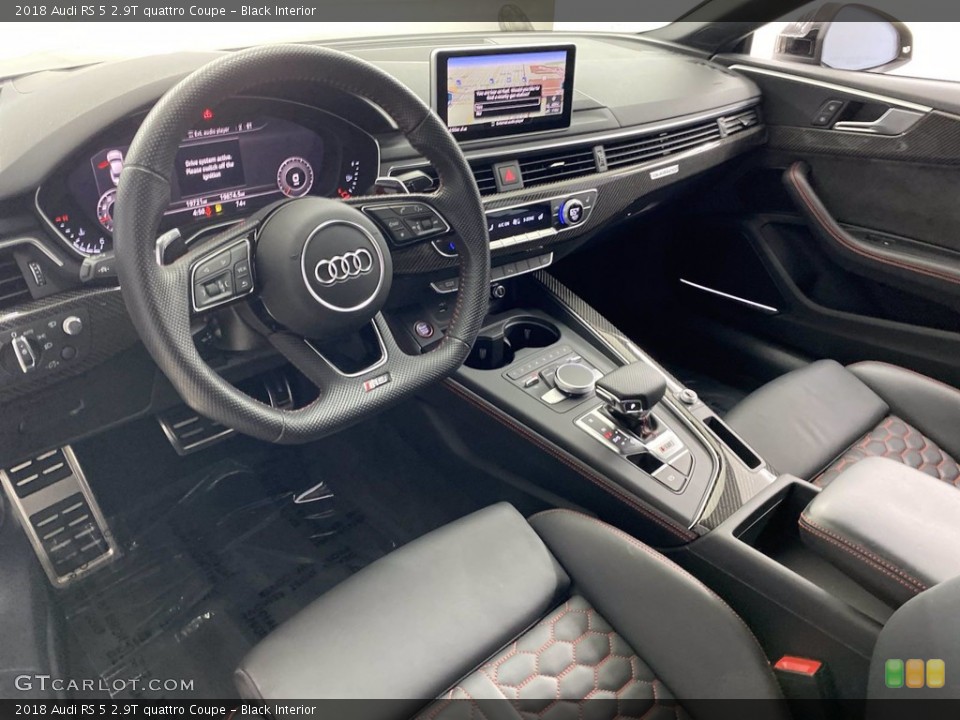 Black Interior Photo for the 2018 Audi RS 5 2.9T quattro Coupe #142295055
