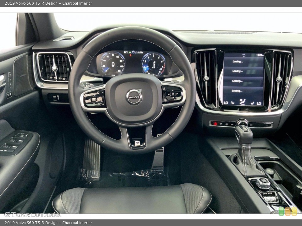 Charcoal Interior Dashboard for the 2019 Volvo S60 T5 R Design #142295124