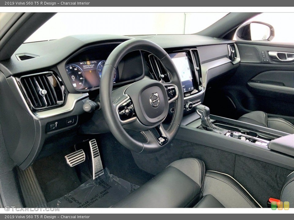 Charcoal Interior Front Seat for the 2019 Volvo S60 T5 R Design #142295358