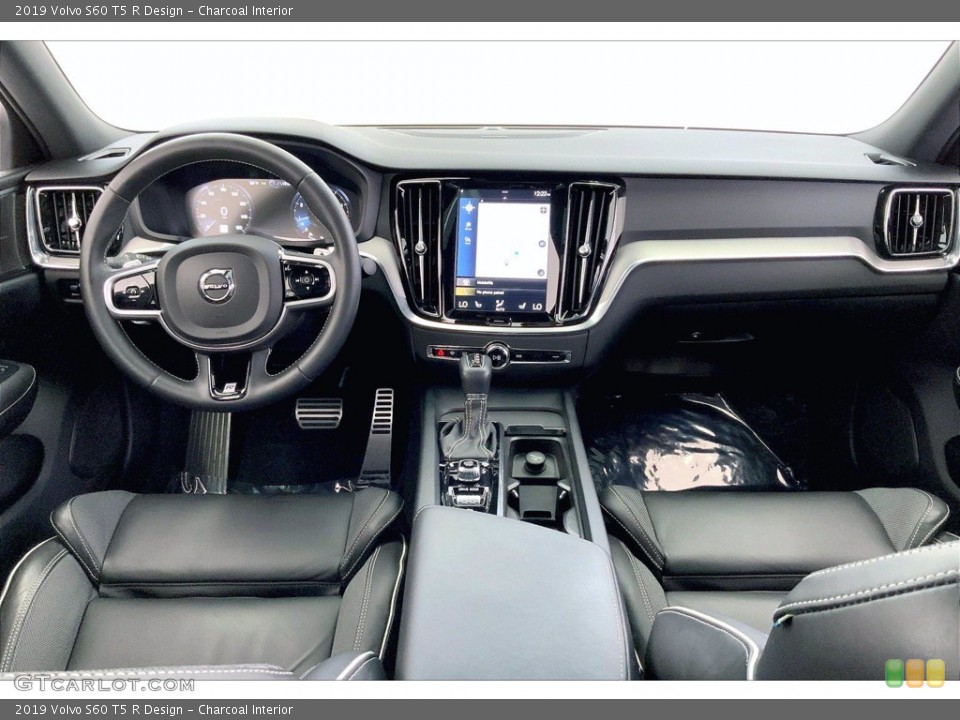 Charcoal Interior Dashboard for the 2019 Volvo S60 T5 R Design #142295379