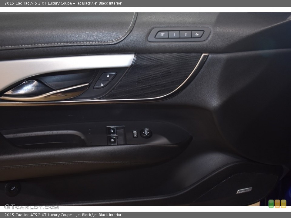 Jet Black/Jet Black Interior Door Panel for the 2015 Cadillac ATS 2.0T Luxury Coupe #142295412