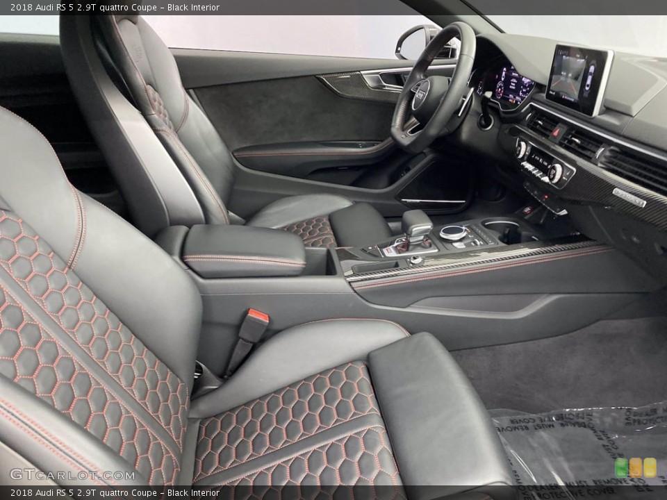 Black Interior Front Seat for the 2018 Audi RS 5 2.9T quattro Coupe #142295442
