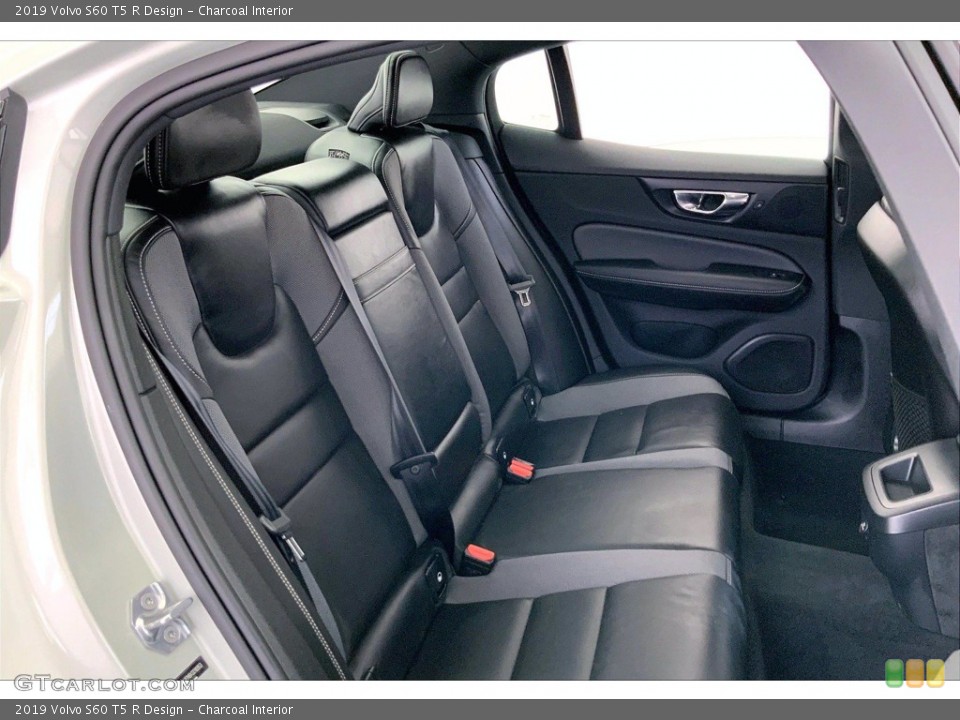 Charcoal Interior Rear Seat for the 2019 Volvo S60 T5 R Design #142295478