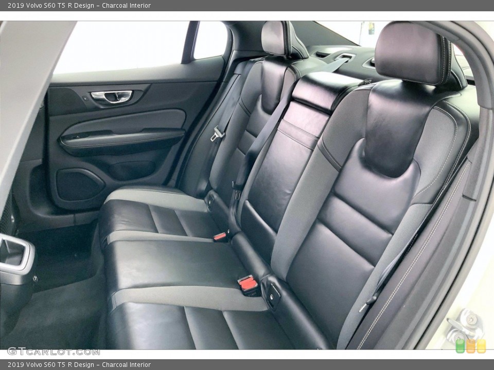 Charcoal Interior Rear Seat for the 2019 Volvo S60 T5 R Design #142295498