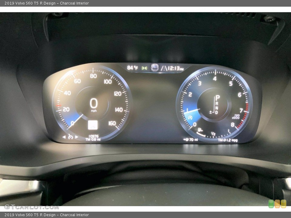 Charcoal Interior Gauges for the 2019 Volvo S60 T5 R Design #142295562