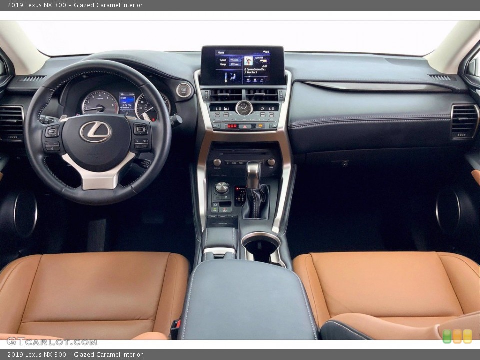 Glazed Caramel Interior Dashboard for the 2019 Lexus NX 300 #142296186