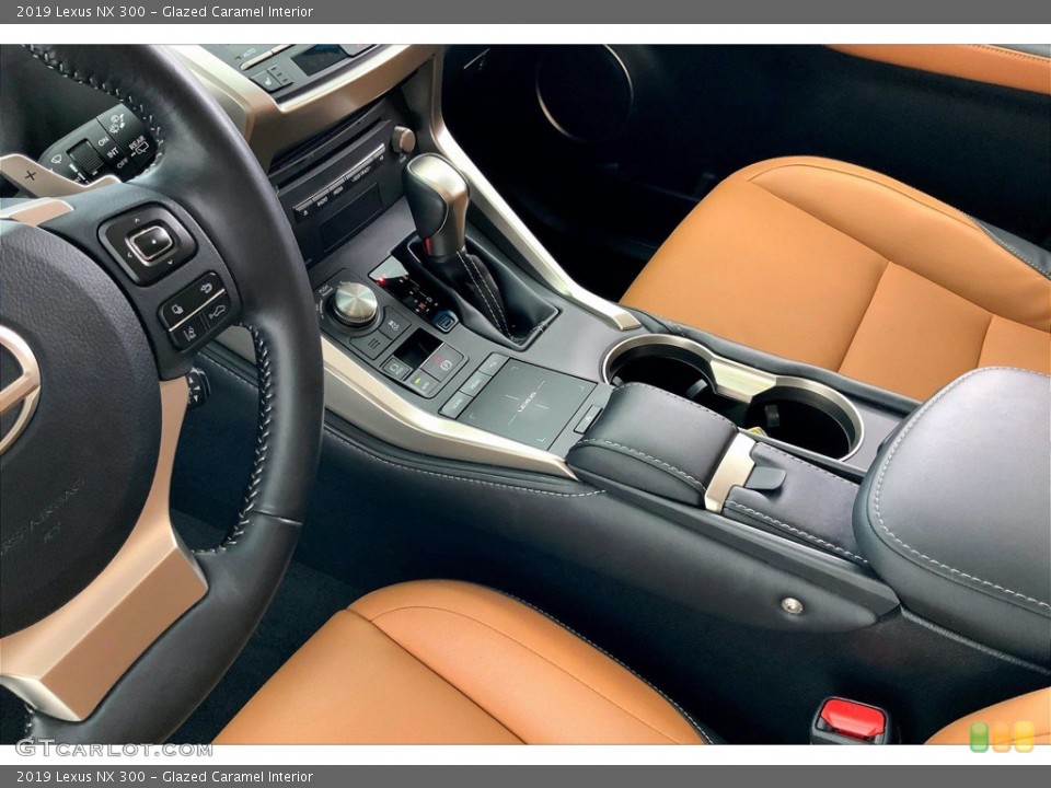 Glazed Caramel Interior Transmission for the 2019 Lexus NX 300 #142296225