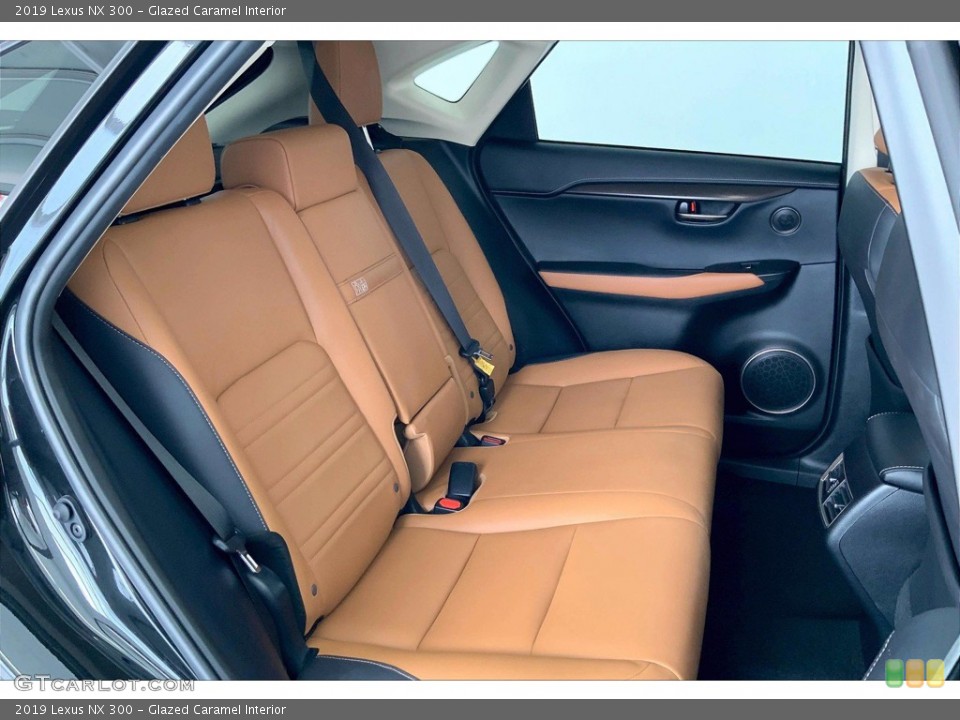 Glazed Caramel Interior Rear Seat for the 2019 Lexus NX 300 #142296285