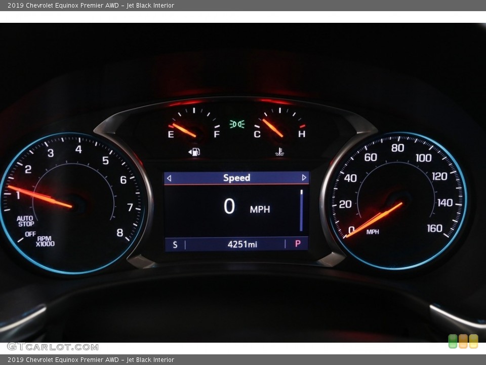Jet Black Interior Gauges for the 2019 Chevrolet Equinox Premier AWD #142297287