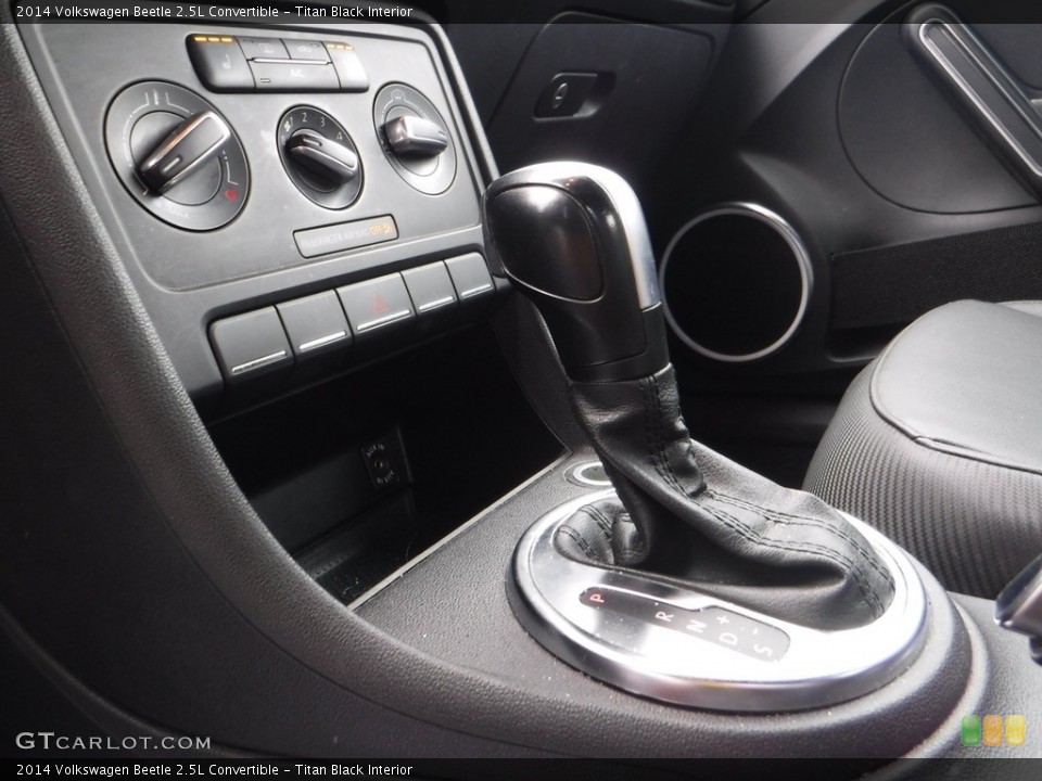 Titan Black Interior Transmission for the 2014 Volkswagen Beetle 2.5L Convertible #142298556