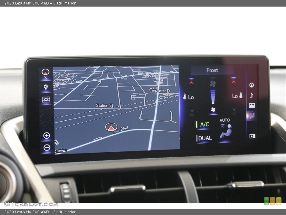Black Interior Navigation for the 2020 Lexus NX 300 AWD #142301063