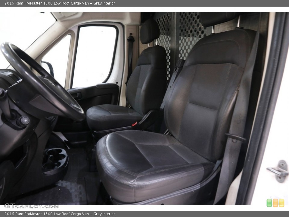 Gray Interior Front Seat for the 2016 Ram ProMaster 1500 Low Roof Cargo Van #142304759
