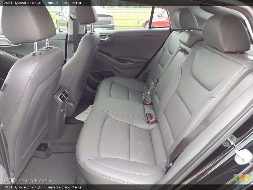 Black 2021 Hyundai Ioniq Hybrid Interiors