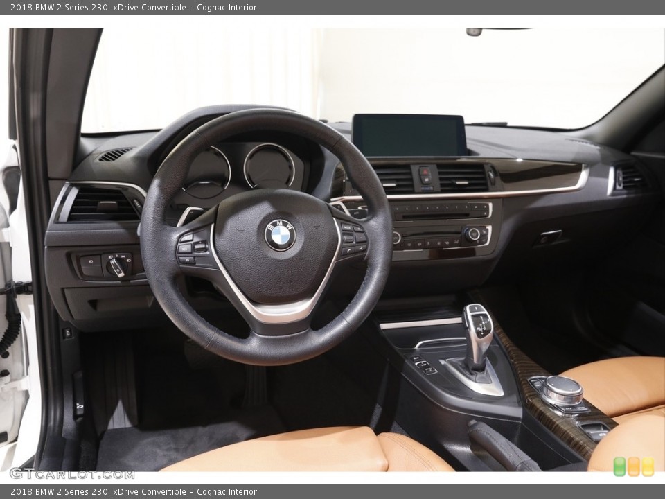 Cognac Interior Dashboard for the 2018 BMW 2 Series 230i xDrive Convertible #142306964
