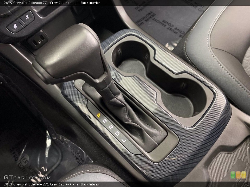 Jet Black Interior Transmission for the 2019 Chevrolet Colorado Z71 Crew Cab 4x4 #142308239