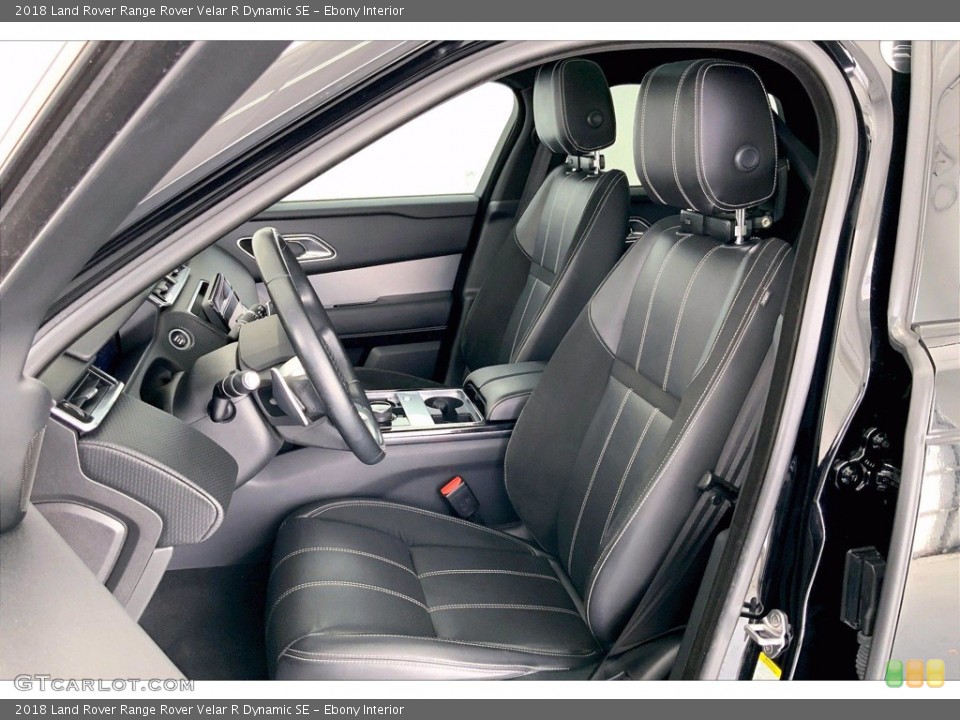 Ebony Interior Front Seat for the 2018 Land Rover Range Rover Velar R Dynamic SE #142313659